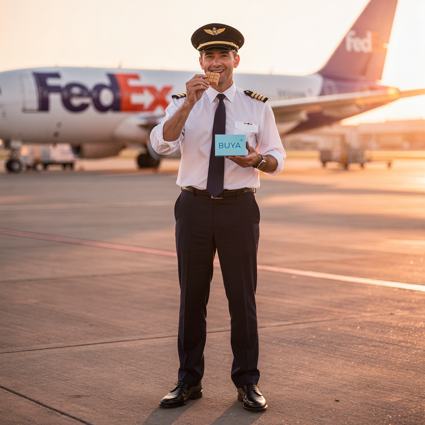 Those who fly far . eat smart.