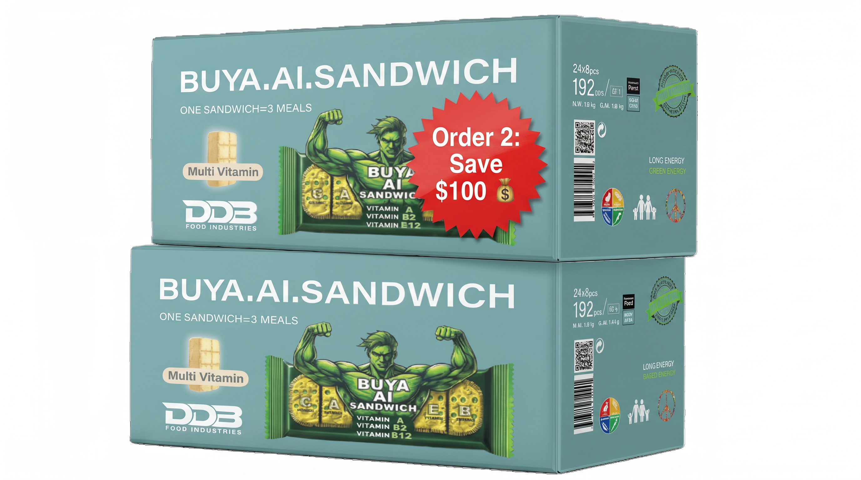 Découvrez le sandwich BUYA ai 
