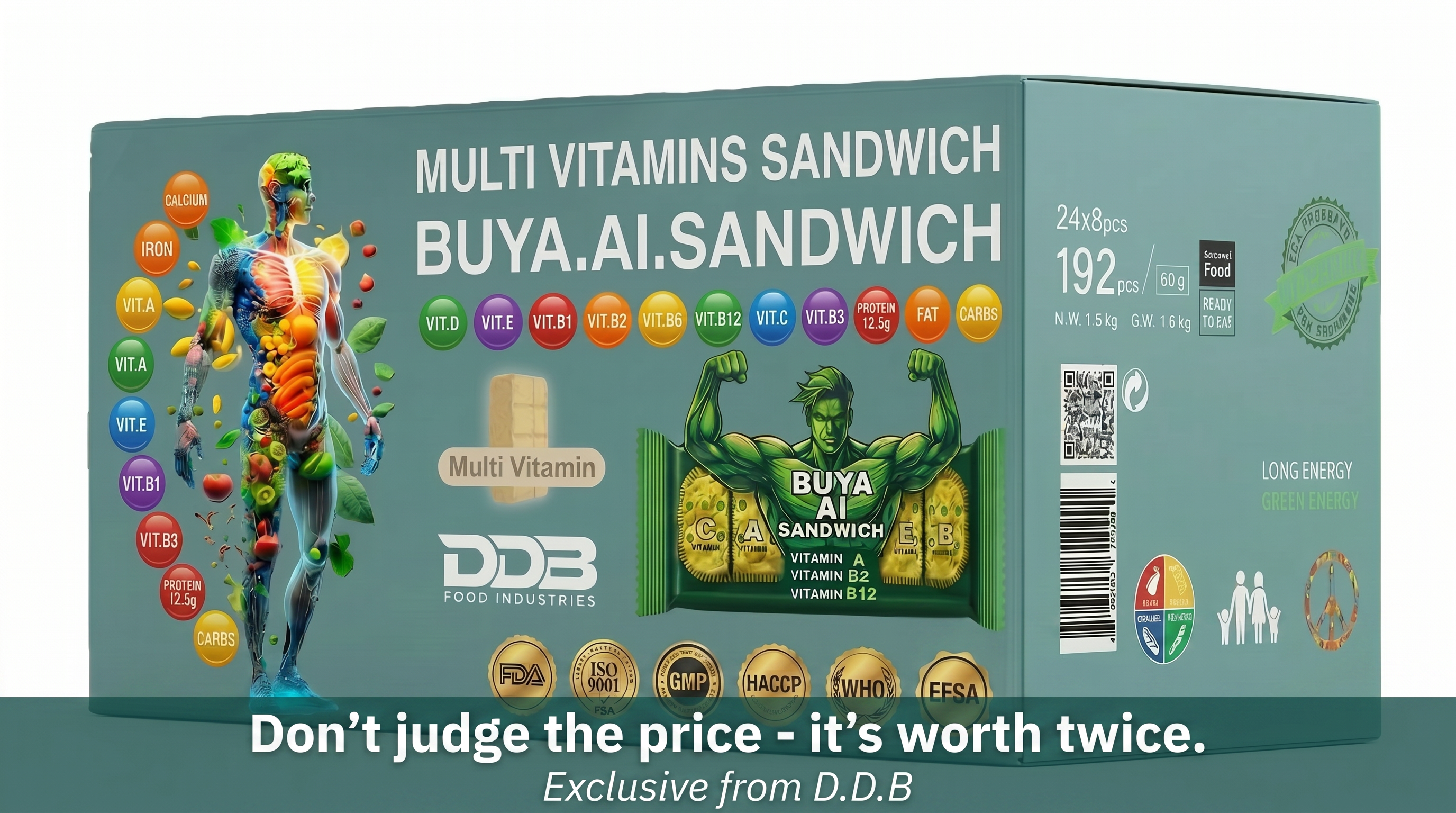 Découvrez le sandwich BUYA ai 